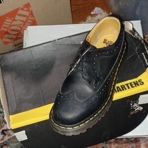 Dr. Martens Black Brogue Oxfords